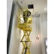 Micro Scissor Lift 3.2m (10ft 6") Platform at a Pandora Shop in London	