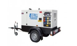 Generator - 26.0kva/ 21.0kw Super Silent Towable - Diesel