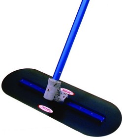 Big blue online concrete trowel