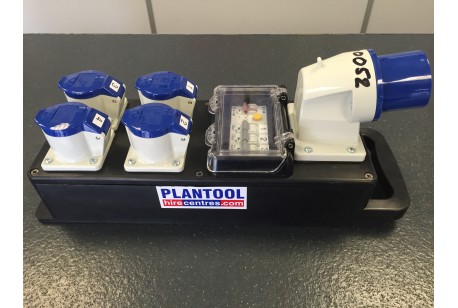 Distribution Box - 32amp at Plantool Hire Centres