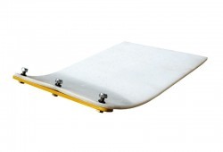 Compaction Plate - Rubber Base Pad - 320mm (12.5)"