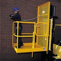 Forklift Access Cage