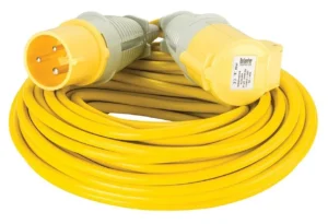 extension-lead-110v-yellow